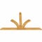 Ekena Millwork Richland Rough Sawn Timber Gable Bracket, Western Red Cedar, 96"W x 60"H x 2"D x 6"F, 15/12 Pitch GBW096X60X0206RIC00RWR - alternate 3